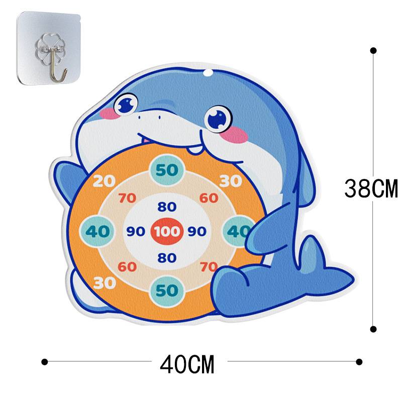 Whale target + hook (naked)